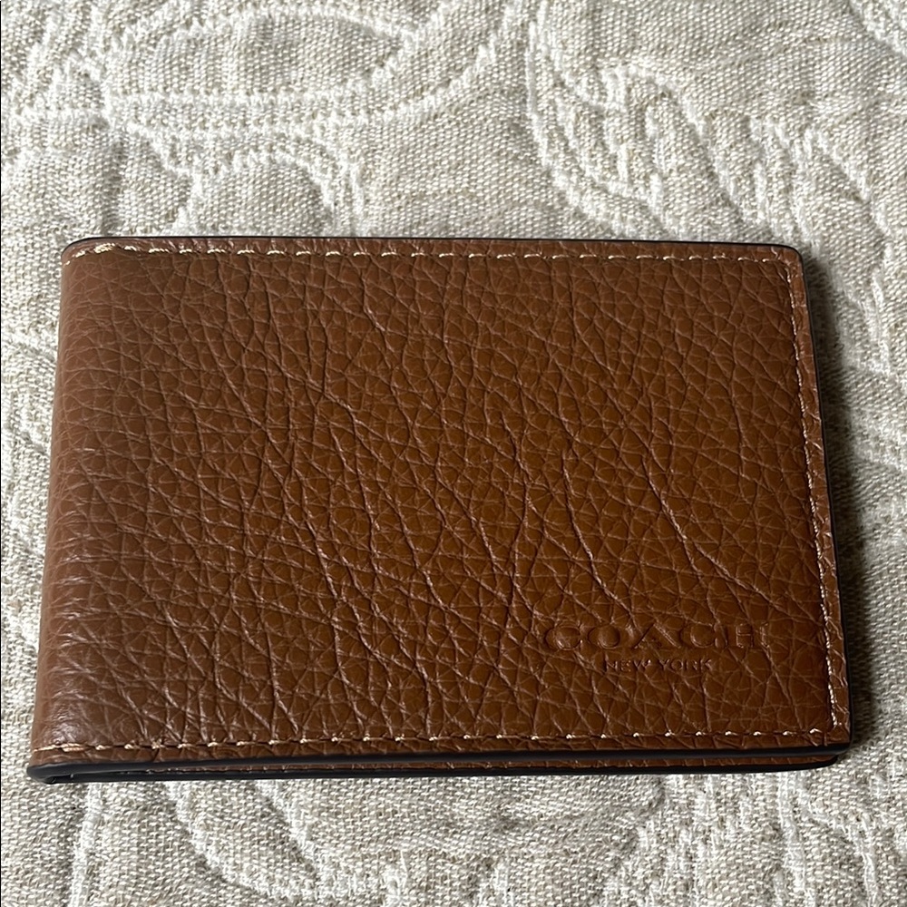 Coach Brown Leather Wallet
